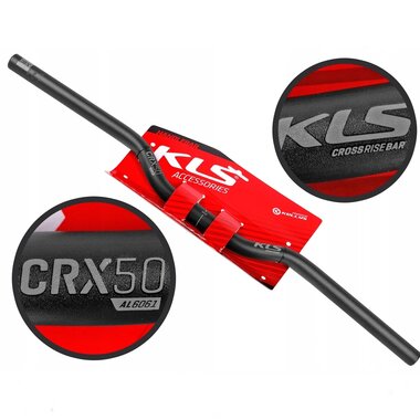 Handlebar KLS CRX 50 25.4/640mm, 30mm, 9°