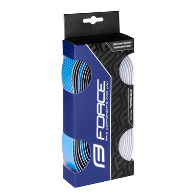 Handlebar tape FORCE Eva Dual (black/blue)