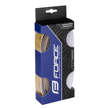 Handlebar tape FORCE Eva Dual (black/gold)