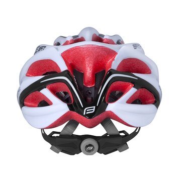 Helmet FORCE Bat 57-61cm L-XL (white/red)