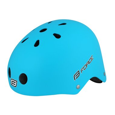 Helmet FORCE BMX 54-58cm S-M (matt blue)