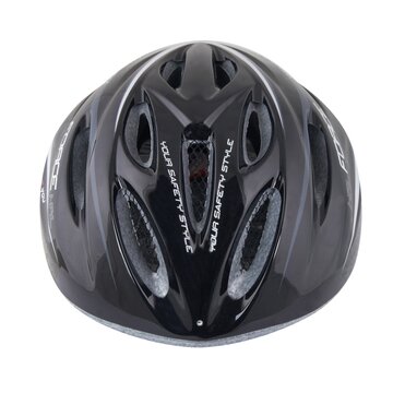 Helmet FORCE Hal 48-54cm XS-S (black/grey/white)