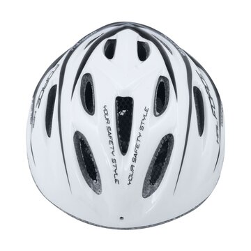 Helmet FORCE Hal 58-62cm L-XL (white/black)
