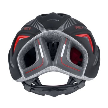 Helmet FORCE Rex 56-58cm S-M (black/grey)
