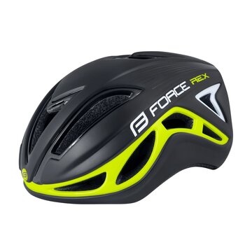 Helmet FORCE Rex 58-61cm L-XL (black/fluorescent)