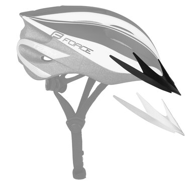 Helmet FORCE TERY, S-M, 54-58cm (white/pink)