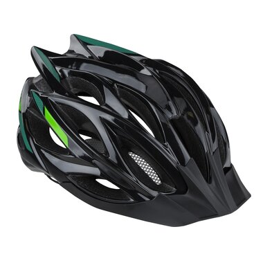 Helmet KLS Dynamic S/M 54-58cm (black/green)