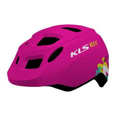 Helmet KLS Zigzag 022, S/M 50- 55 cm (pink)