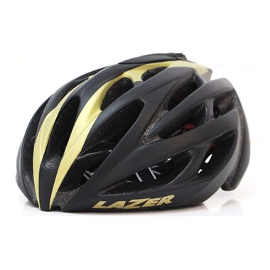 Helmet LAZER O2 55-61cm (black/gold)