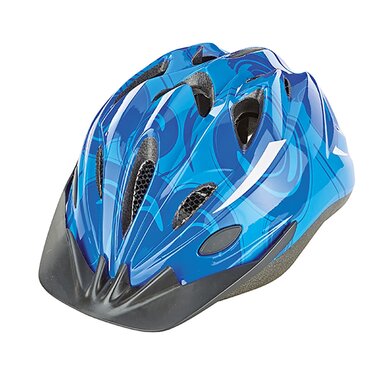 Helmet PROPHETE, w/ LED 52-56cm (blue)