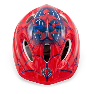 Helmet SPIDERMAN, 52-56 cm (red/blue)