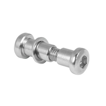 Hexagonal screw from seatpost M6x22mm CrMo, silver
