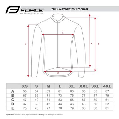Jacket FORCE Arrow (black) size 3XL