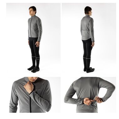 Jacket FORCE Arrow (grey) size XXL