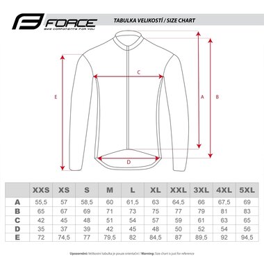 Jacket FORCE Arrow (grey) size XXL