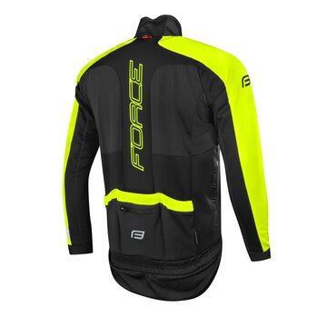 Jacket FORCE X100 winter (black/fluorescent) L