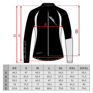 Куртка FORCE Zoro (черный / флуоресцентный) размер XL