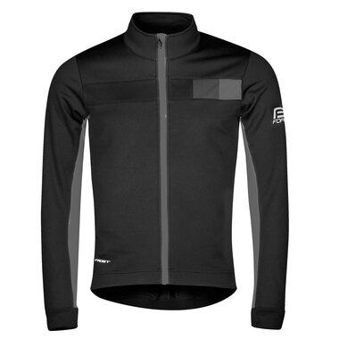 Jacket Softshell FORCE FROST XXL (black/grey) 