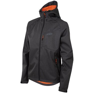 Jacket Softshell KTM Factory, L (dark grey) 