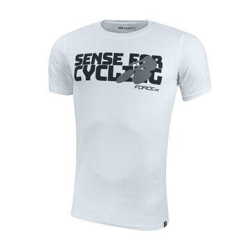 Marškinėliai FORCE SENSE (balta) S