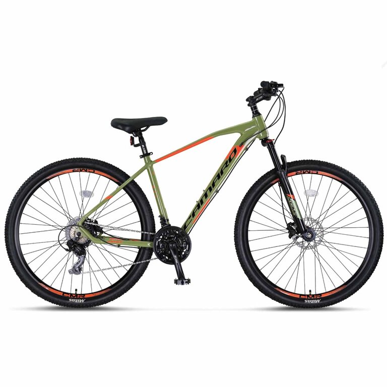jas band Wereldwijd UMIT Camaro HYD 29" 21G size 16" (41cm) (green/orange) dviračiai