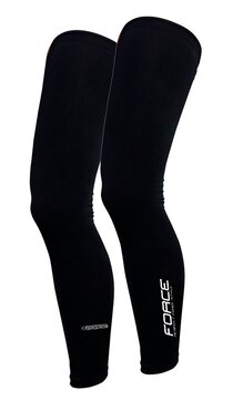 Leg warmers FORCE Term (black) size M
