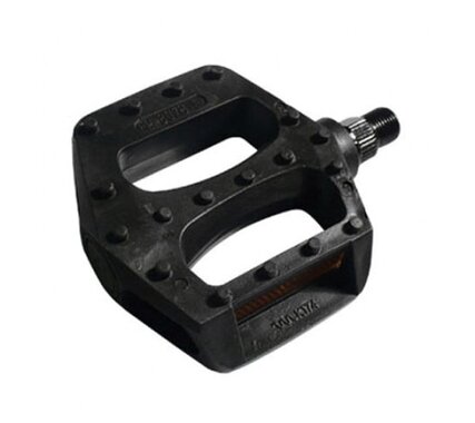 Pedals BMX Pin 9/16" plastic (black)