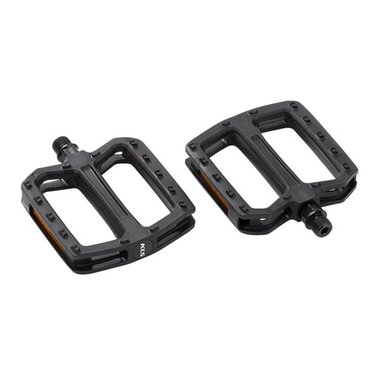 Pedals KLS Flat 20 (plastic, black)