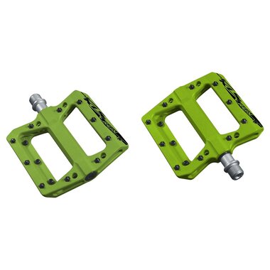 Pedals KLS Rein (fibre glass, green)