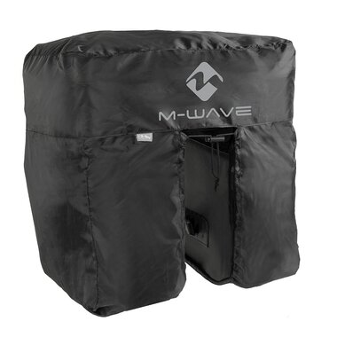 Raincoat for carrier bag M-Wave (black)