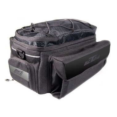 Dviračio krepšys ant bagažinės KTM TOUR e-Bike (juodas)
