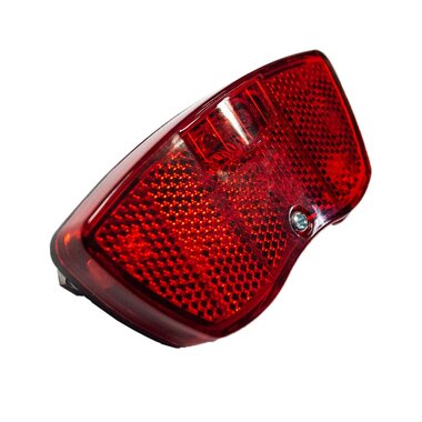 Rear light with 3 diodes and batteries 8cm