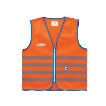 Reflective kids vest KTM (orange) L