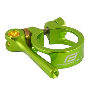 Seatclamp FORCE with QR 34,9mm (aluminium, green)