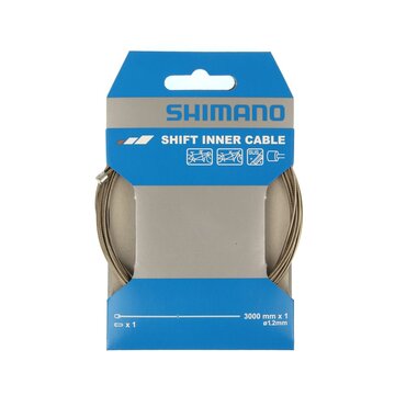 Shift inner cable Shimano RVS Tandem 1,2x3000mm