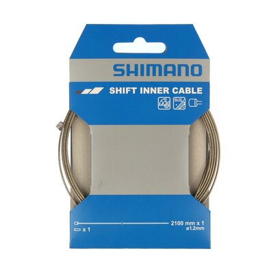 Shift inner cable Shimano SUS RVS, 1.2x2100mm
