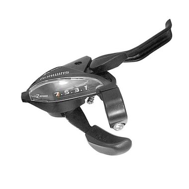 Shift lever (right) Shimano ST-EF5004 7 speed