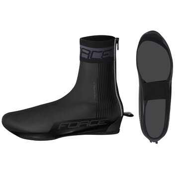 Shoe covers FORCE F RAINY MTB (black) 44-46 (XL)