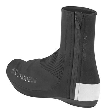 Shoe covers FORCE Spring, softshell (black) M 40-42