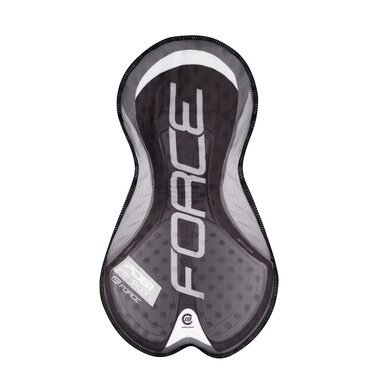 Shorts FORCE B30 with pad (black/fluorescent) L