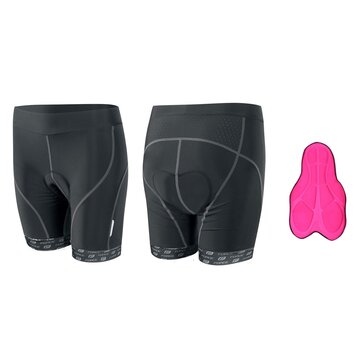 Shorts FORCE Lady II with inner padding (black) L