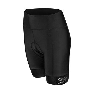 Shorts FORCE Victory Lady, with padding XL (black)