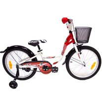 4KIDS Cherry 20" with coaster brake size 9.5" (24 cm) (steel, red/white)