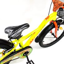 4KIDS Jumper II 20" size 10" (25,5cm) (aluminium, neon yellow /orange)