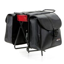 Bag on rear carriers Misure, 29x10x25cm (black)