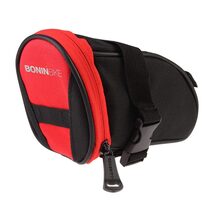 Bag under the saddle BONIN 15x8x9cm (black/red)