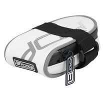 Bag under the saddle FORCE Minipac velcro system (white)
