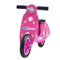 Баланс велосипед KidZamo Flame 10" (розовый)