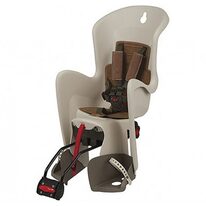 Dviračio kėdutė Polisport Bilby RS ant rėmo, su miego funkcija (kreminė/ruda)