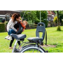 Bicycle child seat QIBBEL 6+ Junior (grey)